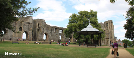 Nottinghamshire Newark Castle