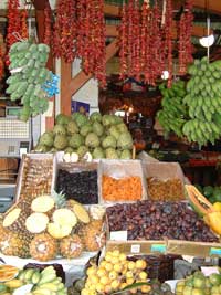 holidays in Madeira for exotic fruit and colourful markets