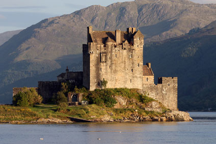 Eileen Donan Castle in the Scottish Highlands