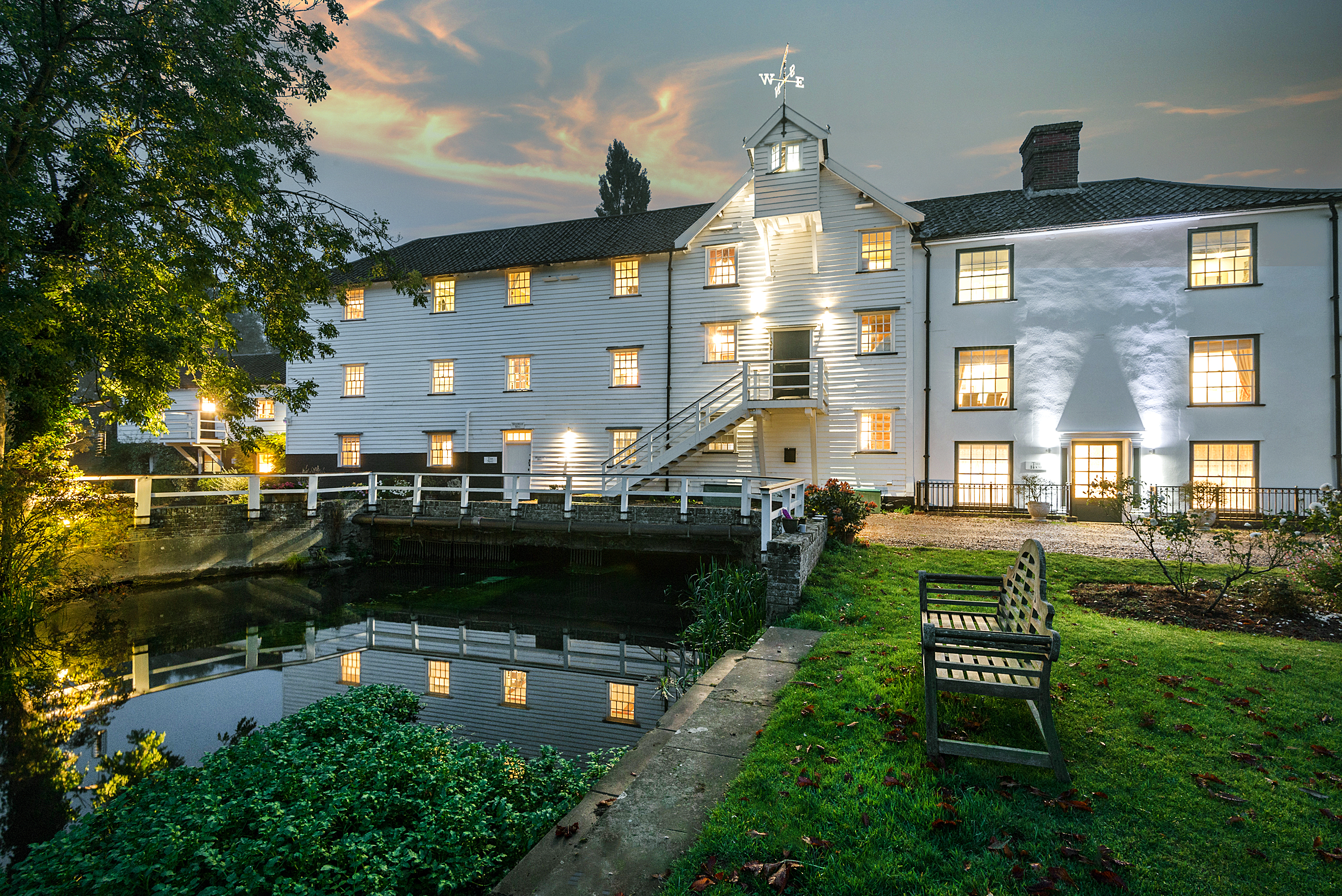 Mendham Mill - the house over a river