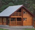 Red Squirrel Log Cabin, Banffshire, Scotland Red Squirrel Log Cabin, Banffshire, Scotland