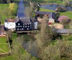 Mendham Mill - the house over a river, Norfolk, England Mendham Mill - the house over a river, Norfolk, England