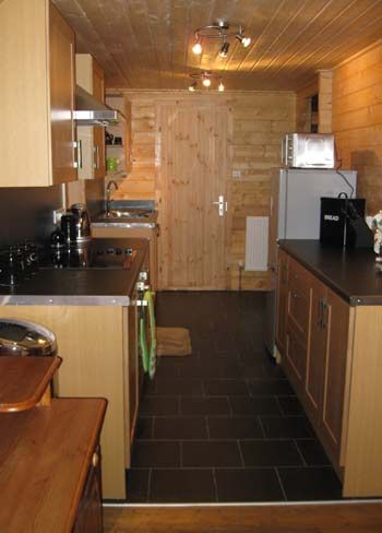 Kitchen with all mod cons