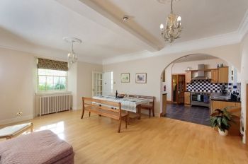 Logie Country House kitchen & dining room