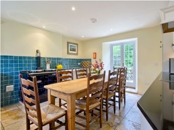 Farmhouse kitchen with Aga
