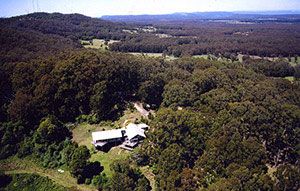 Self-catering rainforest house in Robertson, Australia, sleeps 6 in 3 suites