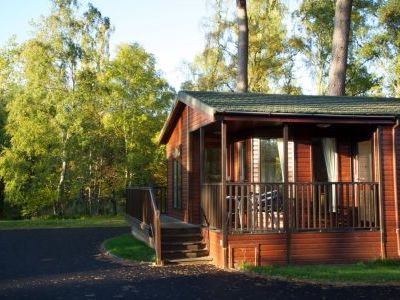 self-catering log cabins on Royal Deeside Scotland