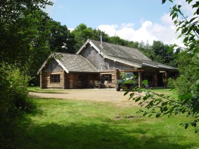 Holiday lodge dining area