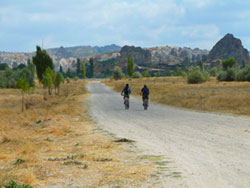 Cycling on a self-catering holiday in Turkey