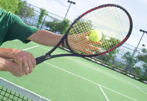 Cottage with A Tennis Court