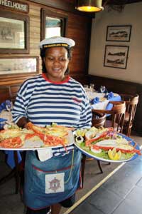 lobster and seafood in South Africa