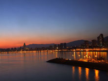 Costa Blanca Benidorm at night