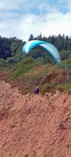 hang gliding