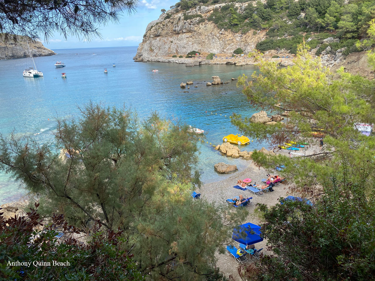 Anthony Quinn Beach Rhodes