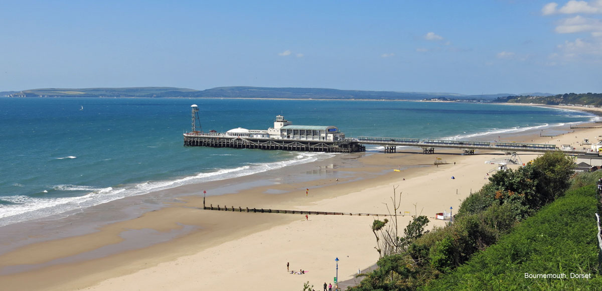 Bournemouth on the Dorset coast