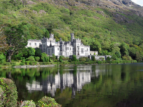 Kylemore Abbey in County Galway