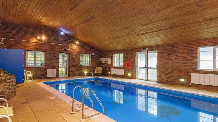 Pets welcome accommodation with a pool   in Mid Wales