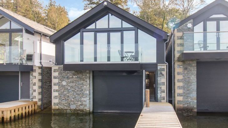 Boathouse on the Lake