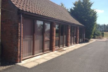 Koi Keep at Wallrudding Farm, Lincolnshire