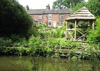 Daisy Cottage by the Canal, Staffordshire,  England