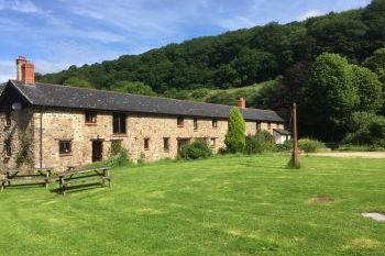 Orchard Barn at Duvale Priory, Devon,  England