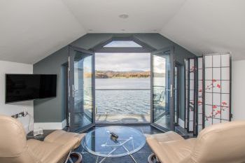 The Boat House at Louper Weir, Lancashire,  England