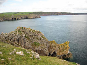 Views from coastal path Pembrokeshire National Park