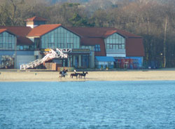 Sopot, a popular Polish holiday resort