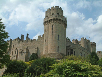 Warwick Castle in Warwickshire
